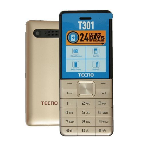 Tecno T301 Dual Sim With Camera & Torchlight Fm Loud Speaker